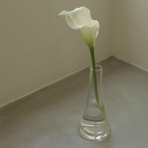 花瓶 フラワーベース 花器 一輪挿し インテリア 雑貨 ガラスベース 送料無料