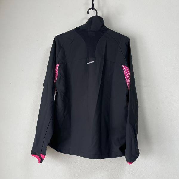ランニングジャケット ブラック asics アシックス 黒 レディース トレーニングウェア サイズM