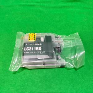 ブラザー BROTHER LC211BK ブラック 互換インクカートリッジ 未使用 （1）