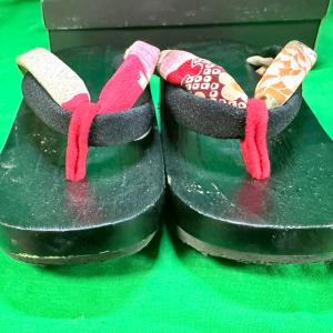 下駄 レディース ピンク レッド 黒台 浴衣 ...の詳細画像4