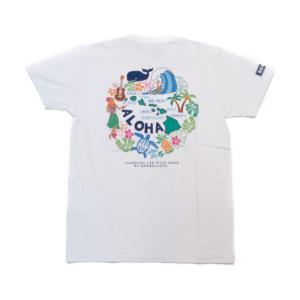 アロハメイド メンズ Tシャツ 半袖 フラ ホヌ...の商品画像