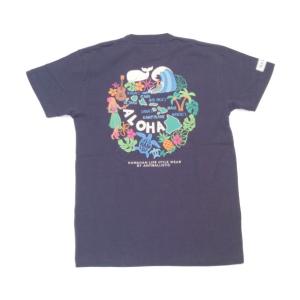 アロハメイド メンズ Tシャツ 半袖 フラ ホ...の詳細画像2