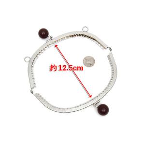 がま口 口金 16.5cm 2cmあめ玉 大玉...の詳細画像3