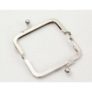 がま口 口金 7.5cm×4.3cm シルバー...の詳細画像3