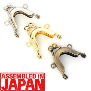 超ミニミニがま口 2.5cm 丸カン付き ミニ口金 人形用 ネックレス チャーム 手芸 ハンドメイド 金具 パーツ 高品質 325