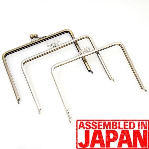 2451【全3種】 がま口 口金 17.7ｃｍ 星/肉球/丸げんこ 長足 アンティークゴールド/シルバー 差し込みタイプ 母子手帳など