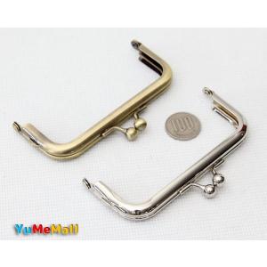 がま口 口金 10.5cm 角型 差し込み タ...の詳細画像2