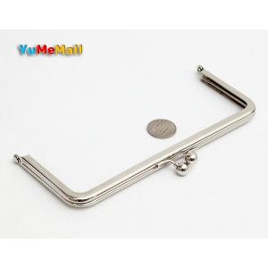 がま口 口金 18cm×7.5cm シルバー ...の詳細画像3