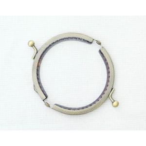 がま口口金 8.5cm 丸型 縫い付け タイプ...の詳細画像4