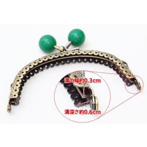 がま口 口金 10.5cm あめ玉 16mm ...の詳細画像4