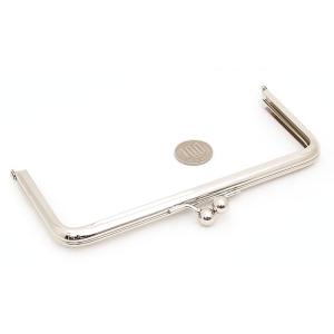 がま口 口金 16.5cm 角型 アンティーク...の詳細画像2