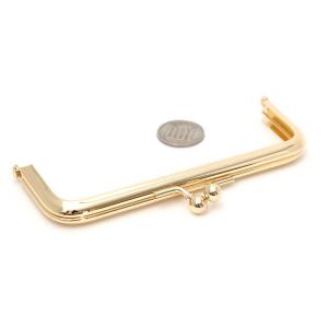 特売 2261 がま口 口金 13cm ゴール...の詳細画像1