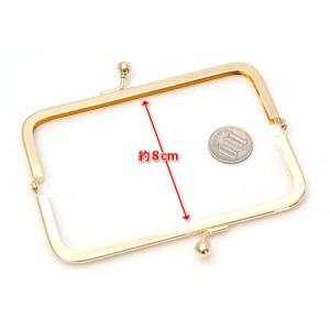 特売 2261 がま口 口金 13cm ゴール...の詳細画像3