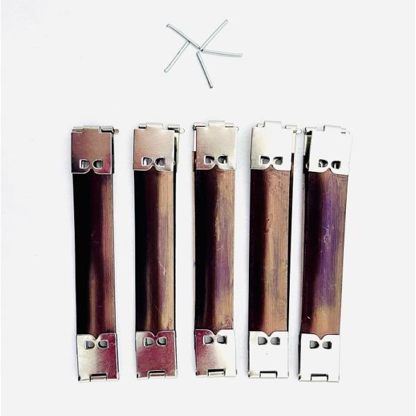 5443 【5本セット】 9cm バネ口 口金 がま口 《 バネ口金具 ばね口金 レシピ バネ口 ば...