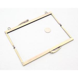 格安 B〜C級品がま口 口金 20cm カン有...の詳細画像3