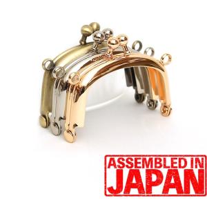 新商品セール A〜B級品 がま口 口金 5.5ｃｍ くし型 ミニ口金 シルバー アンティークゴールド ゴールド 両カン付き 差し込み 275