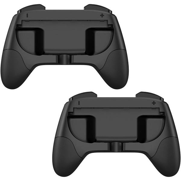 【新品】Switch2 CYBER Joy-Con2用 アシストミニグリップ 2個セット (ブラック...