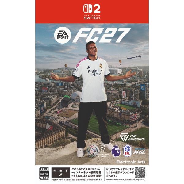 【新品】26/09/25発売(前日出荷) Switch2 EA SPORTS FC 27
