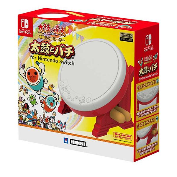 【新品】Switch HORI 太鼓の達人専用コントローラー 太鼓とバチ