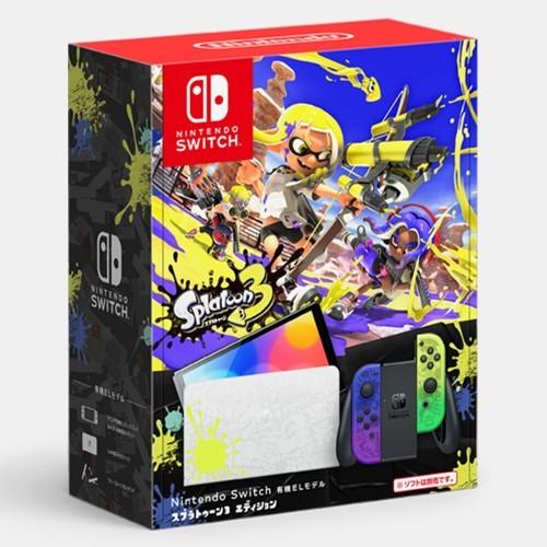 【新品/代引対応/ラッピング対応可】任天堂 Nintendo Switch(有機ELモデル) スプラ...