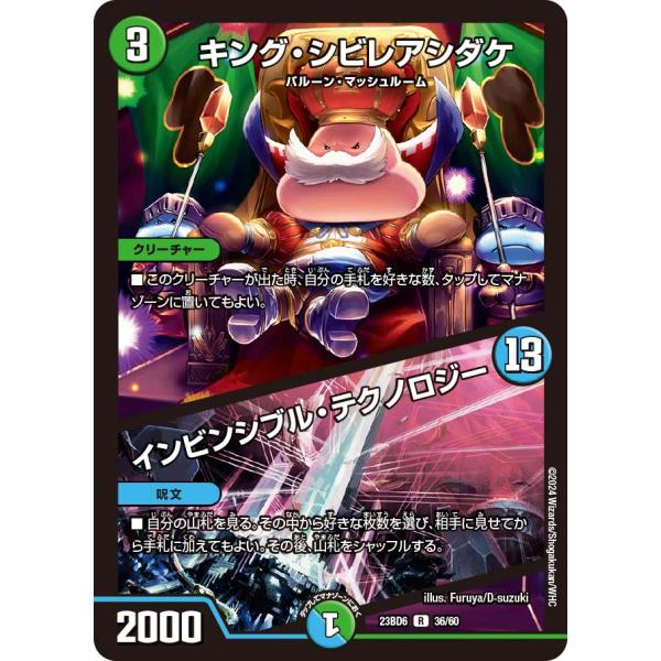 キング・シビレアシダケ (+) インビン~ R多色 23BD6 36/60