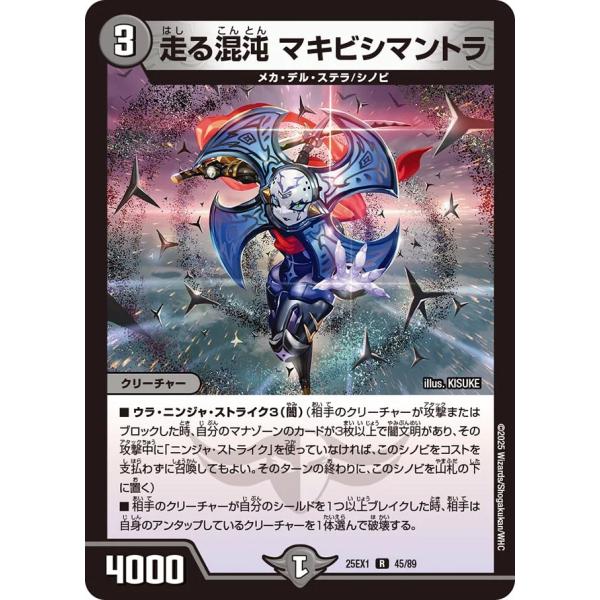 走る混沌 マキビシマントラ R闇 25EX1 45/89