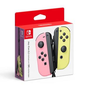 【即日出荷】【新品・任天堂純正品】Nintendo Switch Joy-Con(L) パステルピンク/ (R) パステルイエロー ジョイコン　500624｜gamedarake-store