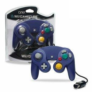 【送料無料(宅配便発送)・即日出荷】【新品】Cirka Wii GAMECUBE COMPATIBLE コントローラー 海外版 パープル switch シリカ 150004｜gamedarake03