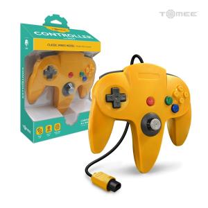 Tomee N64専用有線コントローラ【Yellow】｜gameexpress