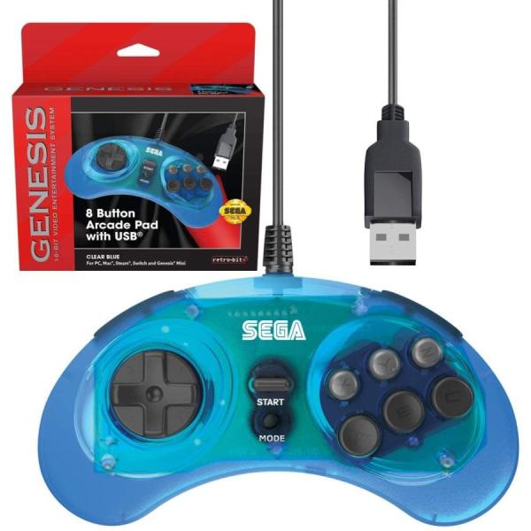 【SALE】Switch PC 対応 GENESIS コントローラ型 USBポート 有線コントローラ...