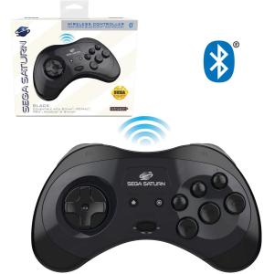 Switch PS3 PC MAC 対応 SATURN コントローラ型 Bluetooth ワイヤレスコントローラ retro-bit｜gameexpress