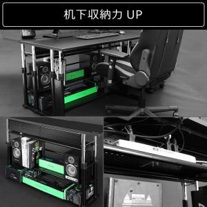 爆買 ゲーミングデスク 120cm バウヒュッ...の詳細画像5