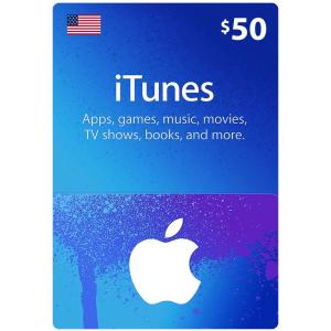 iTunes Gift Card $50 / アイチューンズ ギフトカード 50ドル