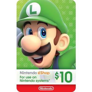 【北米版】Nintendo eshop Card $10 / ニンテンドー eショップ カード 10ドル｜gamers-world-choice