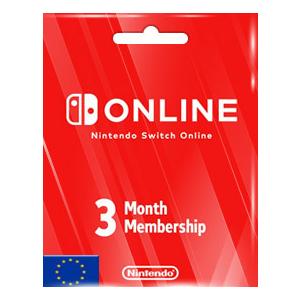 【EU版】Nintendo Switch Online - 3 Month / ニンテンドー スイッ...