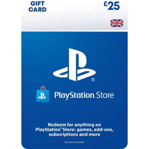 【UK版】PlayStation NETWORK CARD £25 / プレイステーション ネットワークカード 25ポンド｜Gamers WorldChoice