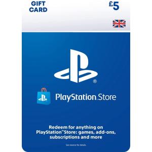 PlayStation NETWORK CARD £5 / プレイステーション ネットワークカード
