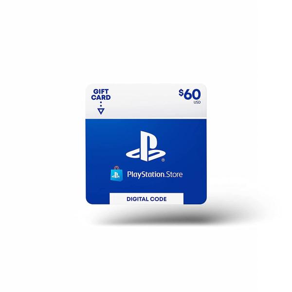 【北米版】PlayStation NETWORK CARD $60 / プレイステーション ネットワ...