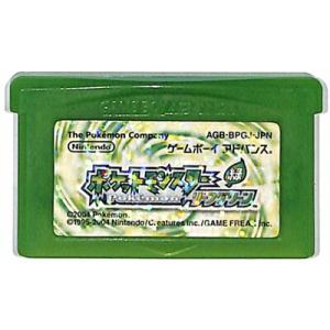 GBA ポケットモンスター リーフグリーン  セーブ可（ソフトのみ）【中古】ポケモン  ゲームボーイアドバンス