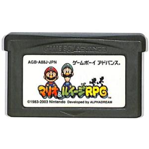 GBA マリオ＆ルイージRPG（ソフトのみ） 【中古】 ゲームボーイアドバンス｜games-yafuu