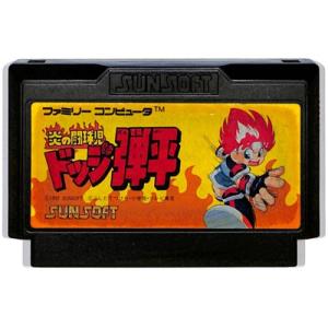 ファミコン 炎の闘球児 ドッジ弾平 （ソフトのみ） FC【中古】