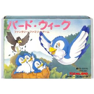 ファミコン バードウィーク（箱・説明書あり） 【中古】FC