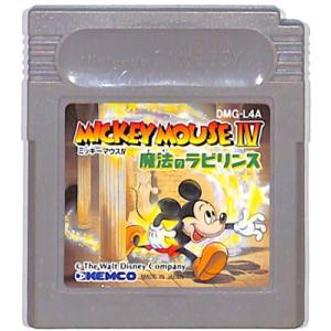 GB ミッキーマウス4 魔法のラビリンス （ソフトのみ） 【中古】 ゲームボーイ