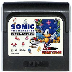 ゲームギア】 ソニック ザ ヘッジホッグ (ソフトのみ) GG - 最安値