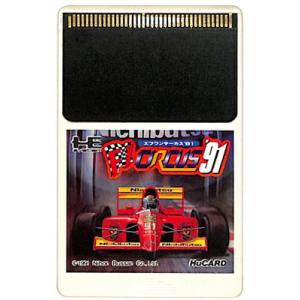 【PCE Huカード】 F1サーカス’91（ソフトのみ）【中古】PCエンジン