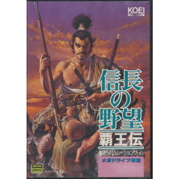 【MD】信長の野望・覇王伝 （箱あり・説なし）メガドライブ【中古】