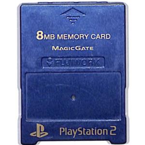 PS2 メモリーカード 8MB FUJIWORK メタリックカラー選択可 初期化済