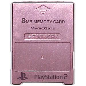 PS2 メモリーカード【８MB】 MAJICGATE製 （ピンク） 初期化済【中古】プレイステーション2 プレステ2｜ゲームス ヤフー店