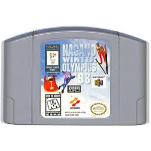 N64  NAGANO WINTER OLYMPICS’98  北米版（ソフトのみ） 【中古】日本版...