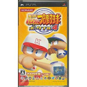 【PSP】実況パワフルプロ野球ポータブル4 (箱・説あり) 【中古】プレイステーションポータブル